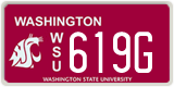 Washington, Specialty plates (X12X)