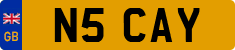 License plate of the United Kingdom, 1983 year system