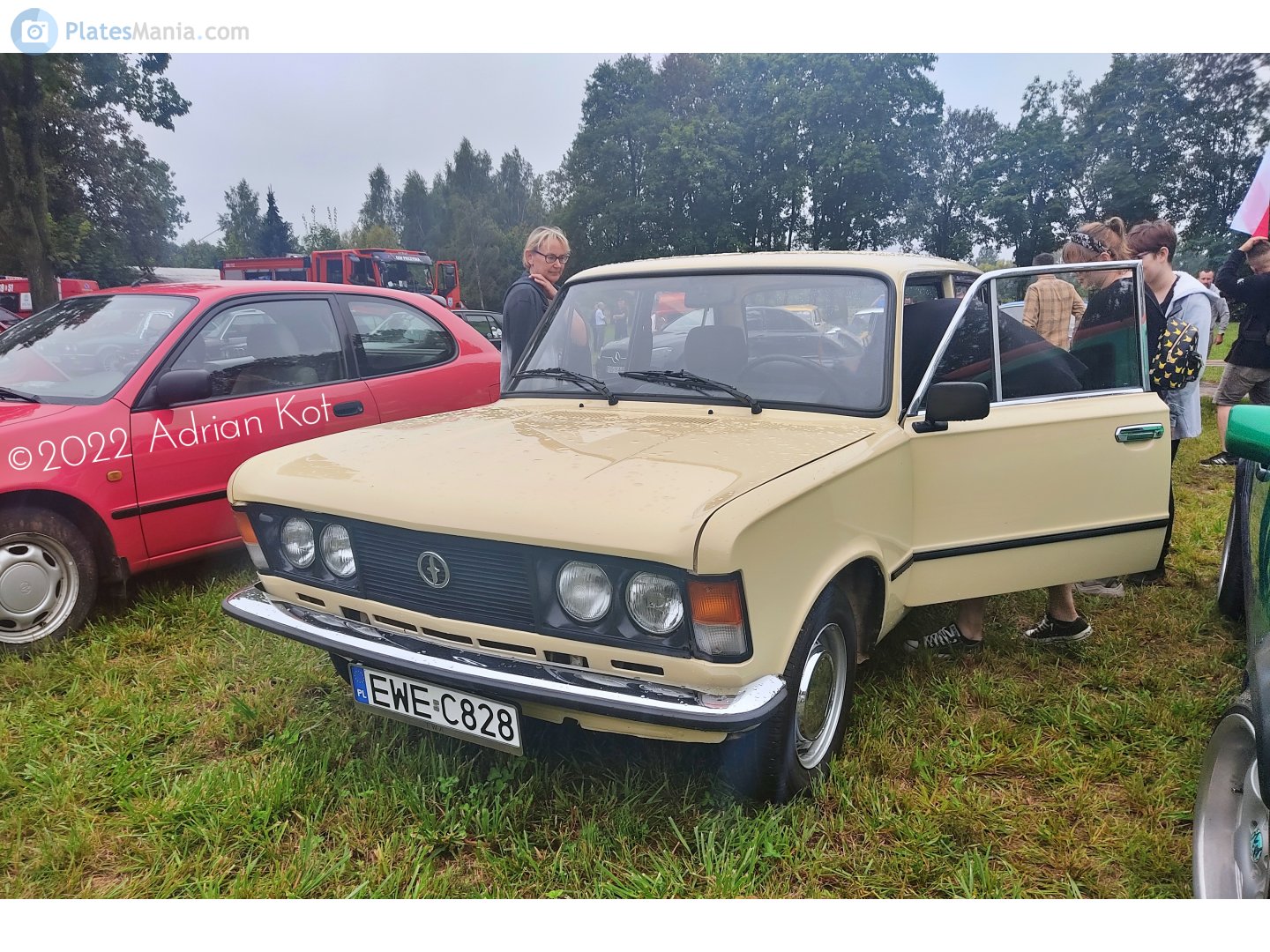 EWE C828, FSO 125p 1st gen Sedan, 1983–1991