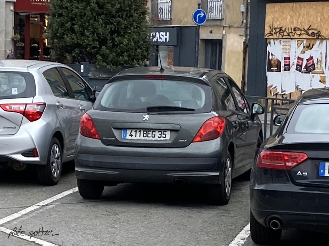 411 BEG 35, Peugeot 207 (207+) 5-door Hatch (A71), 2006–2014