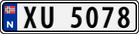 License plate of Norway, Trailers, motorcycles, special vehicles