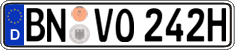German license plate, Plates for oldtimers (type 