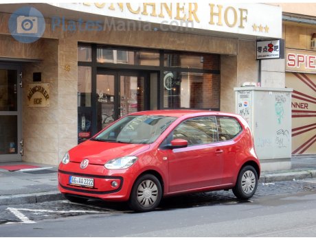 GG AA 2222, Volkswagen up!