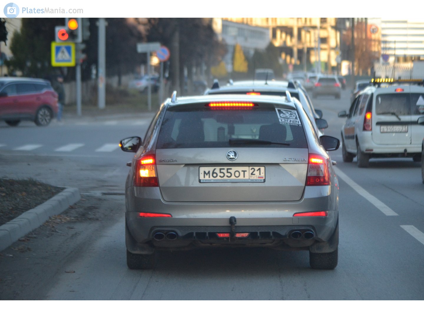 м 655 от 21, Skoda Octavia 2nd gen Combi (A5/1Z5), facelift, 2009–2013