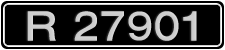 License plate of Iceland, Oldtimers