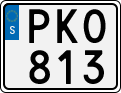 License plate of Sweden, Regular plates