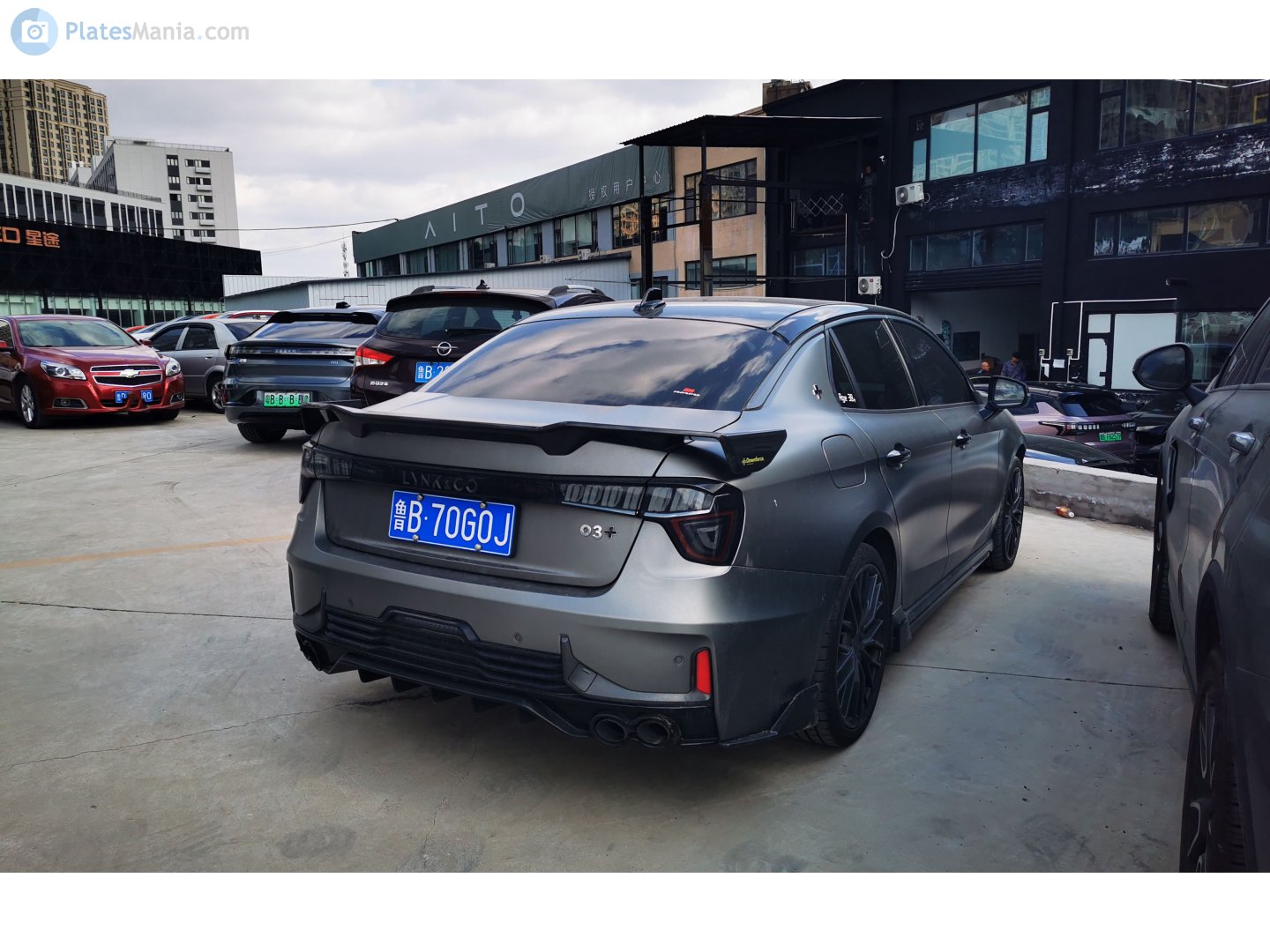 鲁B·70G0J, Lynk & Co 03 1st gen +, facelift, 2022–