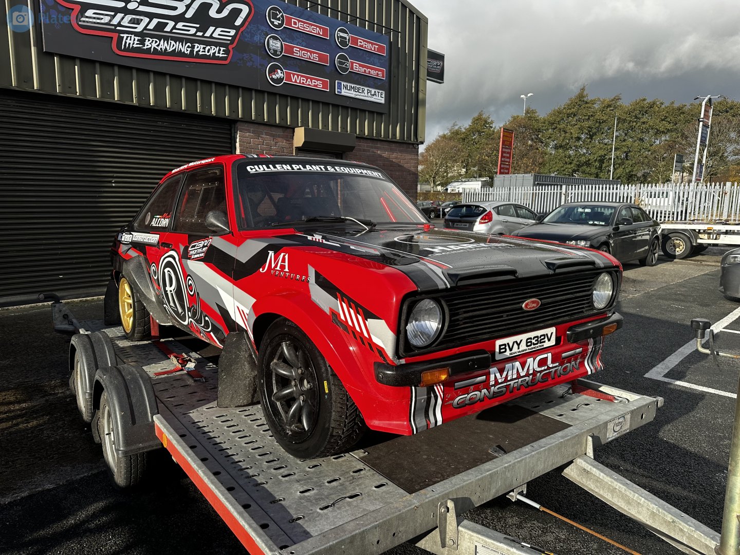 BVY632V, Ford Escort 2nd gen 2-door Sedan (ATR), 1974–1980