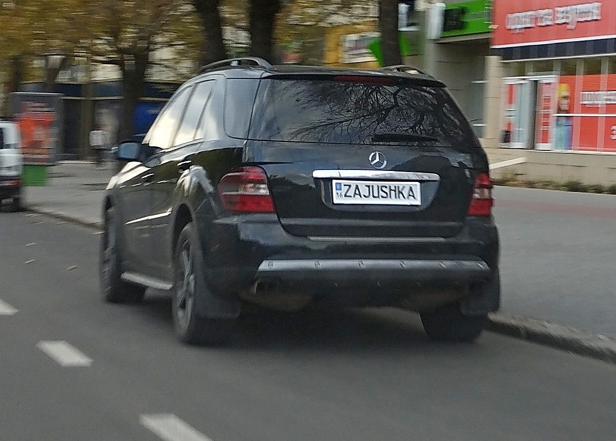 16 ZAJUSHKA, Mercedes-Benz M-Klasse 2nd gen (W164), 2005–2011