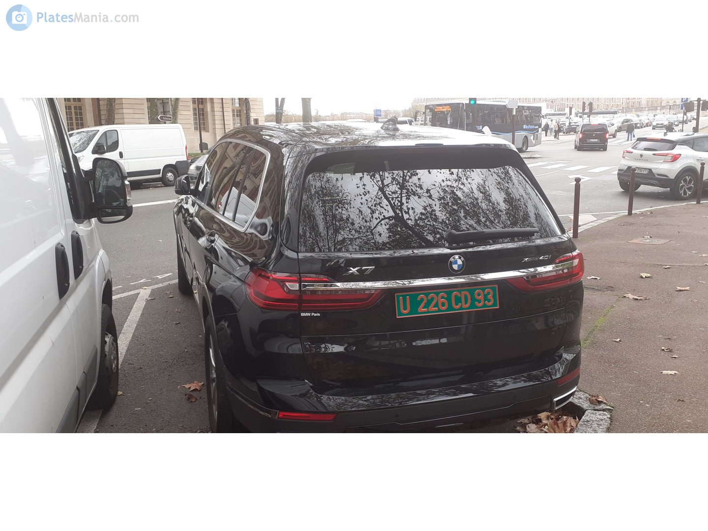 U 226 CD 93, BMW X7 1st gen (G07), 2019–2022