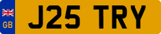 License plate of the United Kingdom, 1983 year system