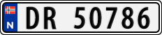License plate of Norway, Cars