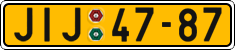 License plate of the Czech Republic, Commercial vehicles (1960)