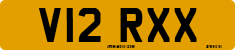 License plate of the United Kingdom, 1983 year system
