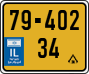 License plate of Israel, Regular plates