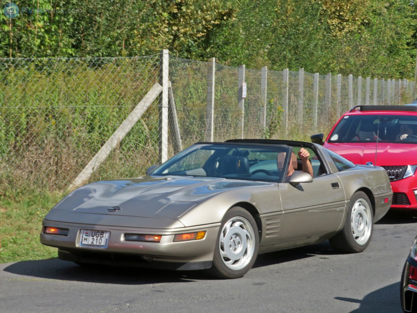 UGB-210, Chevrolet Corvette 4th gen (Sport Coupé) Targa (C4; 07), facelift, 1990–1996