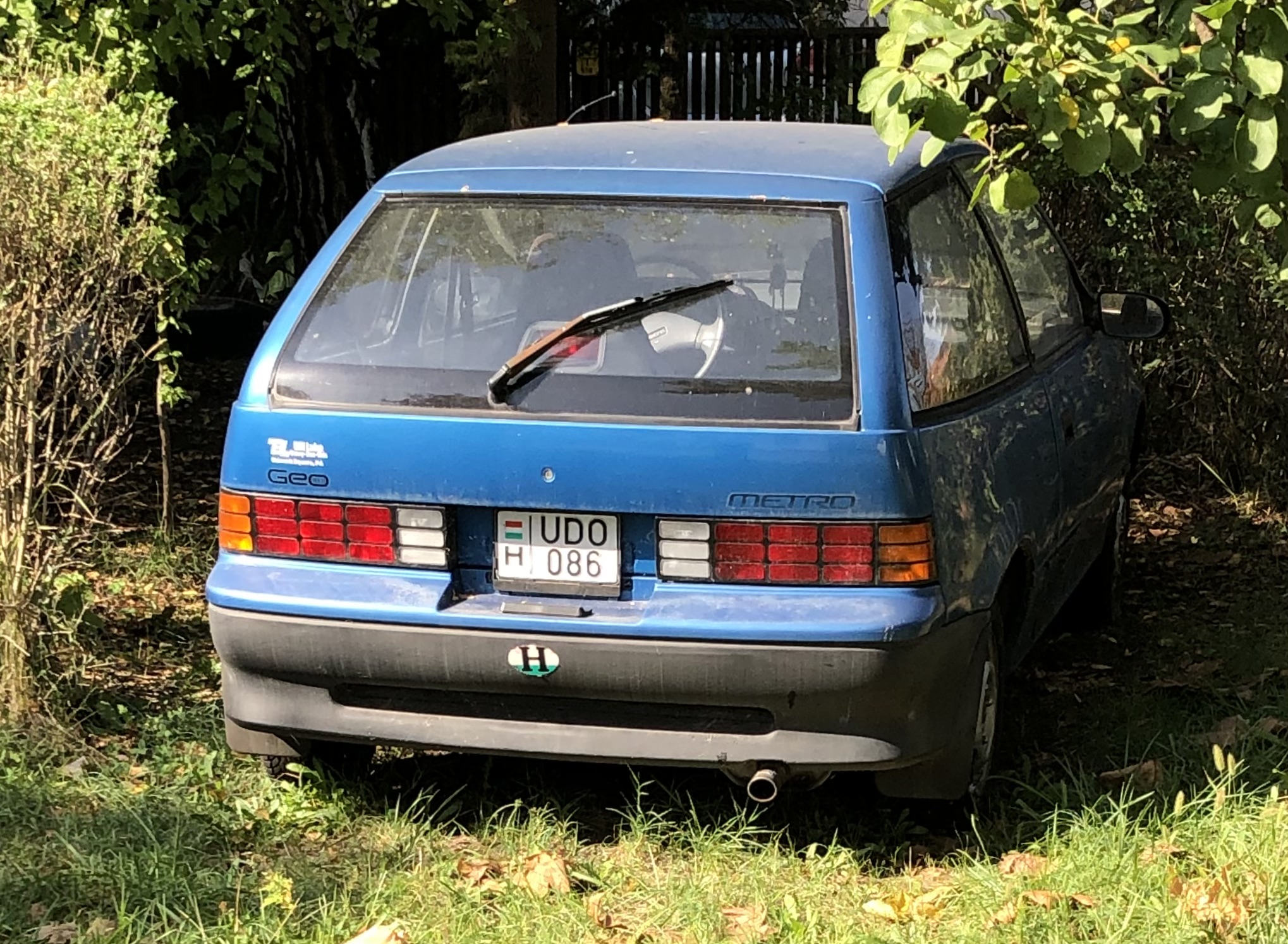UDO-086, Geo Metro 1st gen 3-door Hatch, 1989–1994