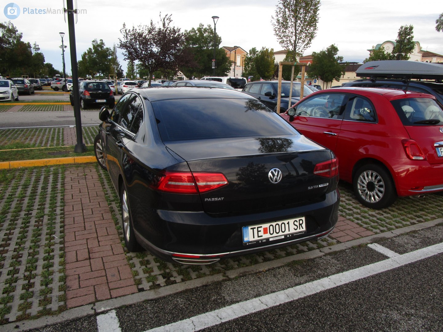 TE 0001 SR, Volkswagen Passat 8th gen Sedan (B8; 3G), 2015–2022
