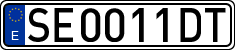 License plates of Spain, 1971 year series