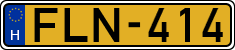 license plates of Hungary, Commercial vehicles (1990)