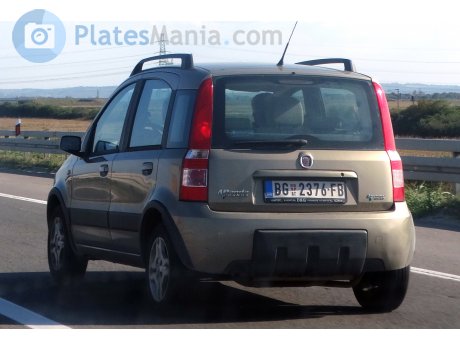 BG 2376-FB, FIAT Panda