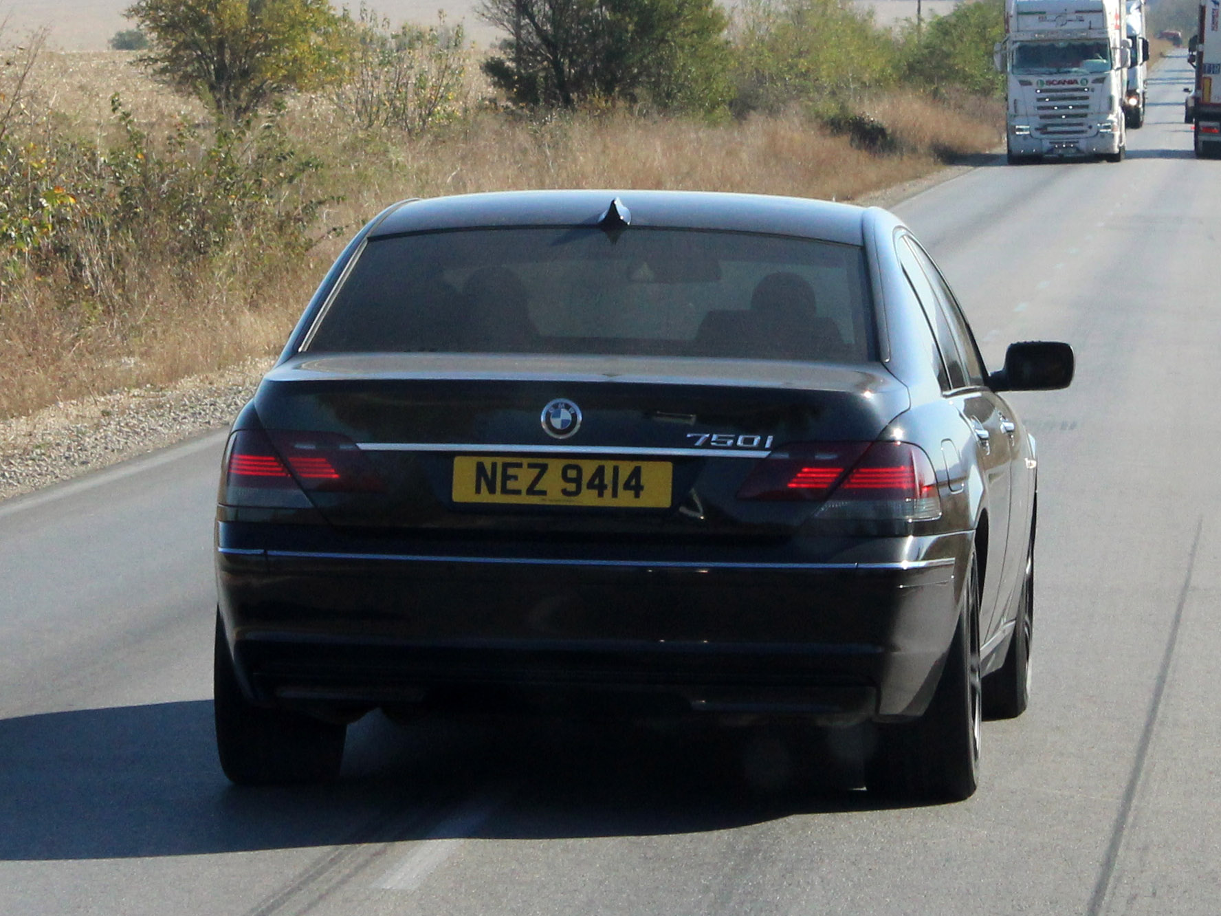 NEZ9414, BMW 7 Series 4th gen (E65–E68), facelift, 2005–2008