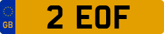 License plate of the United Kingdom, 1932 year system