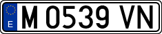 License plates of Spain, 1971 year series
