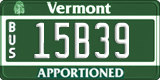 Vermont, Apportioned (12A34)