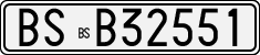 License plate of Italy, Cars (1927 year series)
