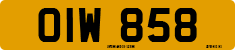 License plate of the United Kingdom, 1932 year system