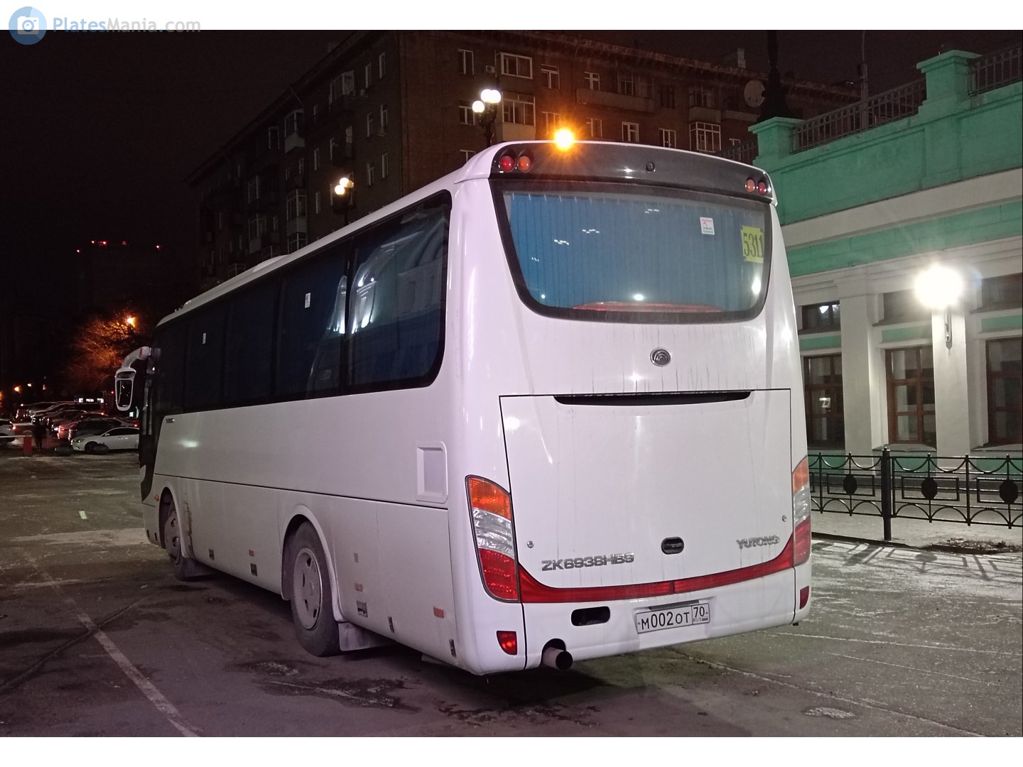 м 002 от 70, Yutong ZK6938H Puma 