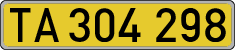License plates of Spain, Diplomatic