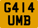 License plate of the United Kingdom, 1983 year system