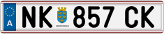 License plate of Austria, Regular plates