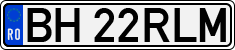 License plate of Romania, Regular plates