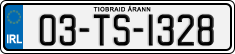 License plate of Ireland, Regular plates