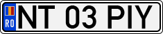 License plate of Romania, Regular plates