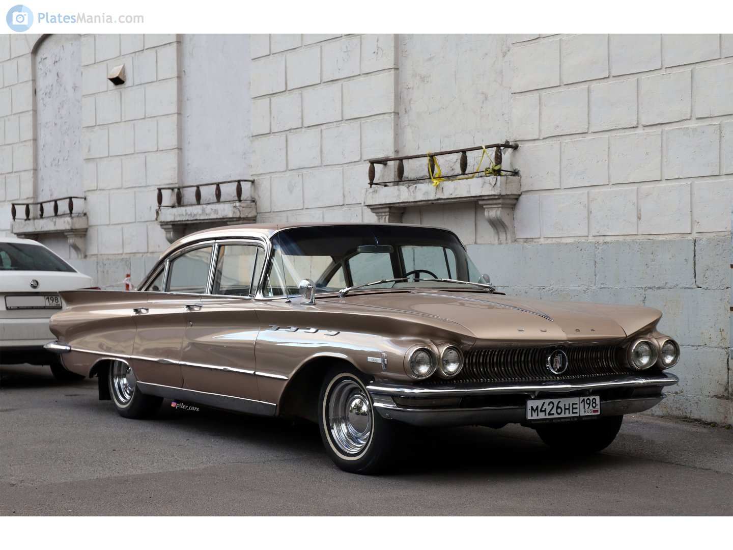 м 426 не 198, Buick Electra 1st gen 1960 4-door Hardtop (4739/4829/4839; C-body), facelift, 1959–1960
