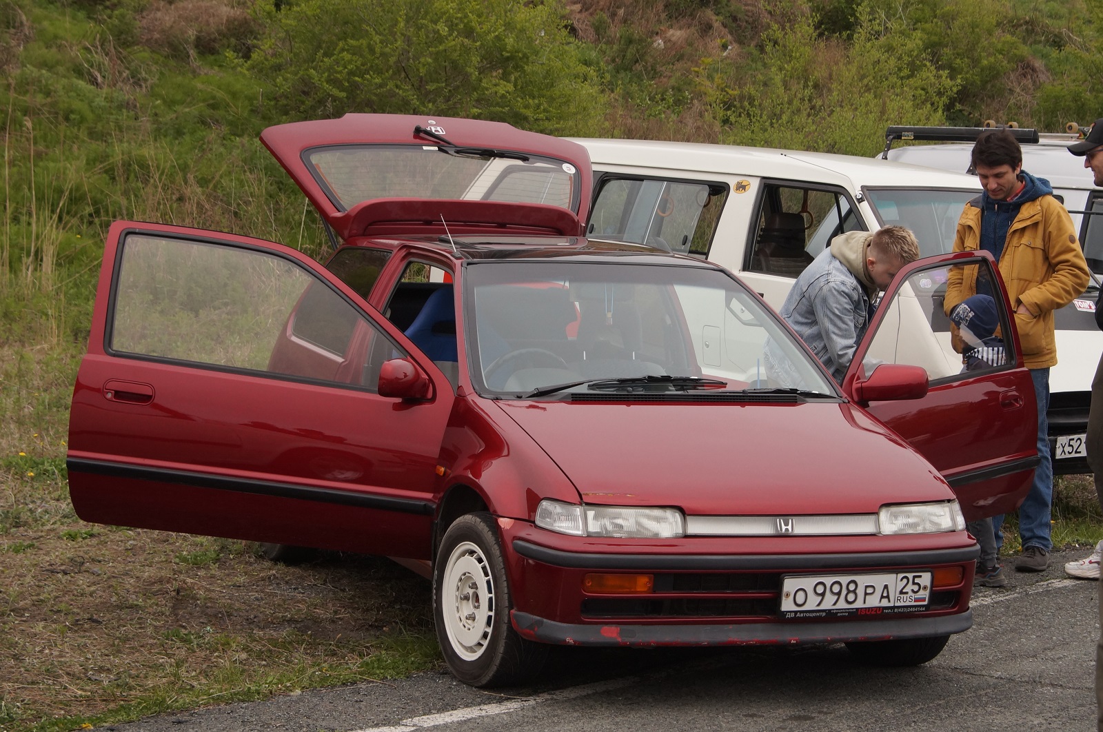 о 998 ра 25, Honda City 2nd gen, Facelift. 1988-1993