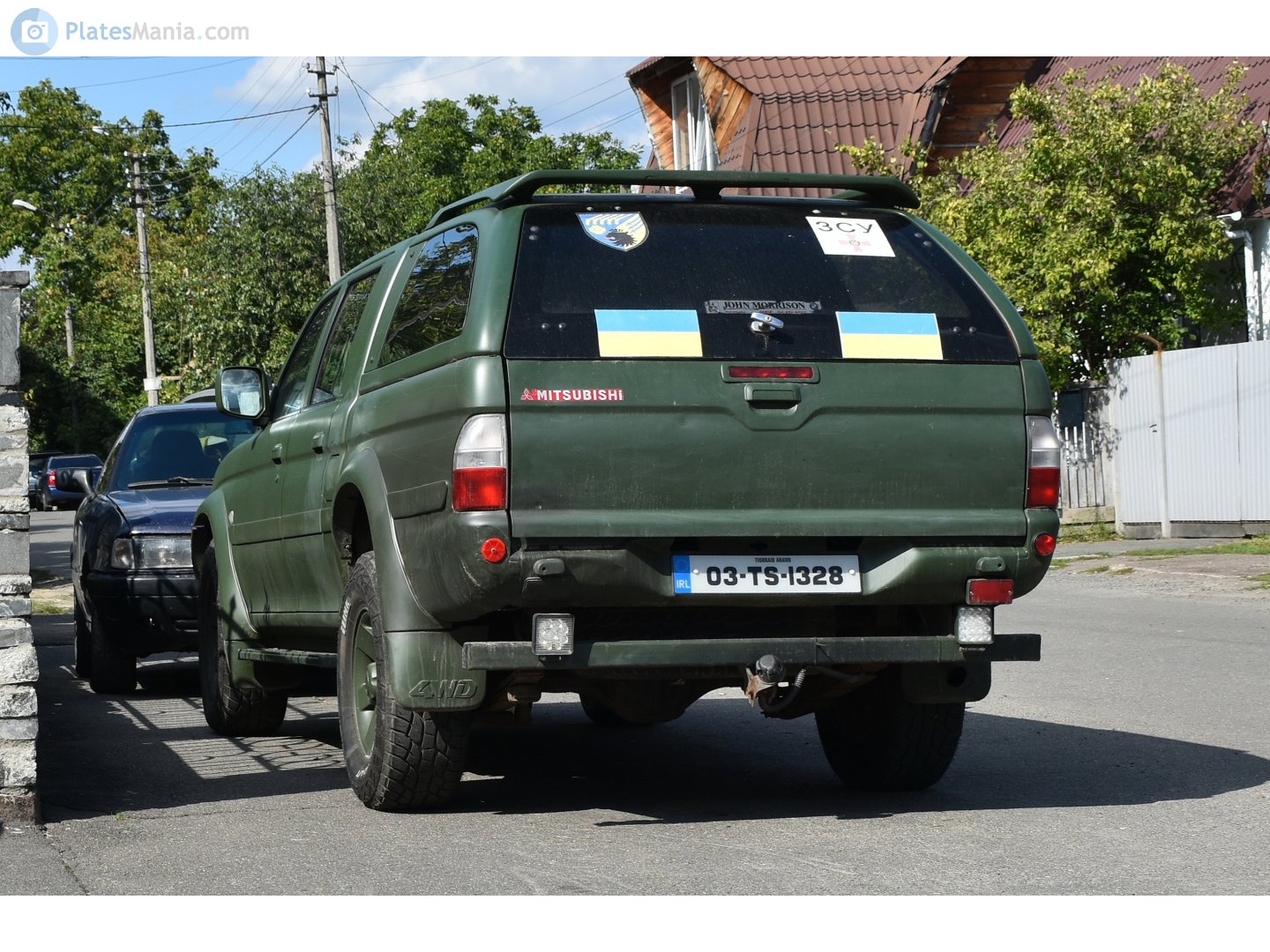 03-TS-1328, Mitsubishi L200 3rd gen (K50/K60/K70), 1996–2006 (–2012 for BR-market)