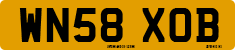 License plate of the United Kingdom, 2001 year system