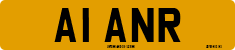 License plate of the United Kingdom, 1983 year system