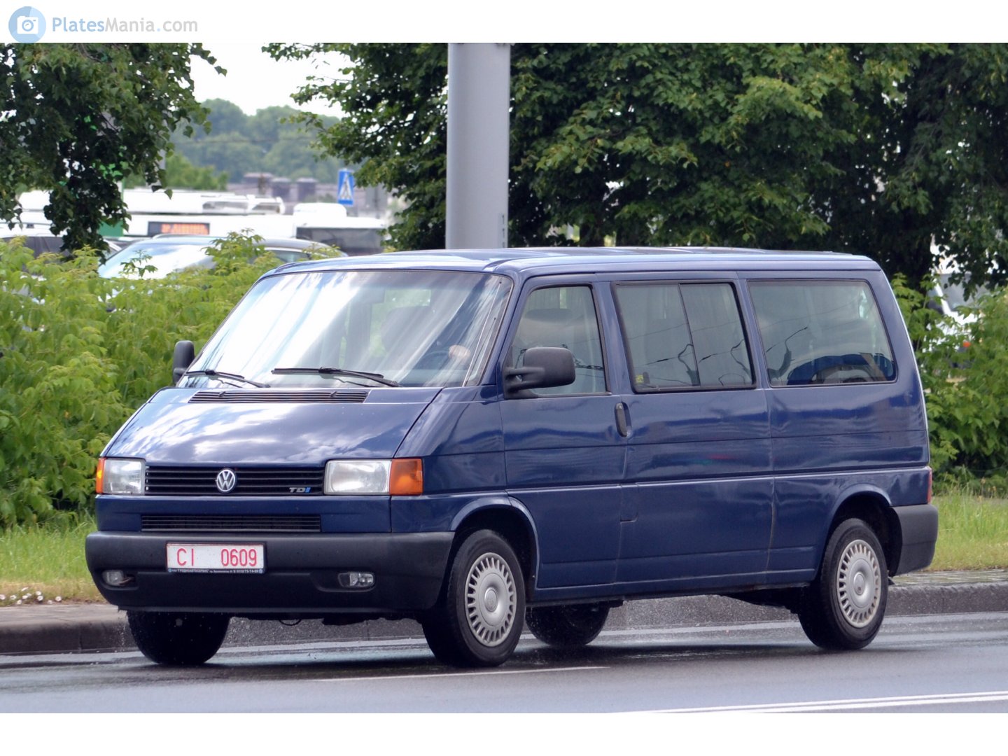 CI 0609, Volkswagen Transporter 4th gen Van (T4) (70/7D), 1990–2003