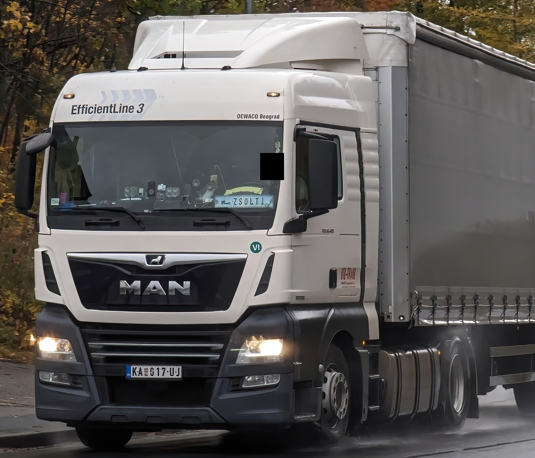 KA 017-UJ, MAN TGX 1st gen, facelift, 2012–2020