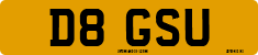 License plate of the United Kingdom, 1983 year system