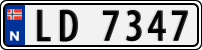License plate of Norway, Trailers, motorcycles, special vehicles