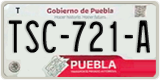 Puebla, Cars (AAA-000-A)
