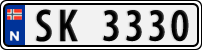License plate of Norway, Trailers, motorcycles, special vehicles