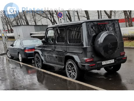 т707тв97, Mercedes-Benz G-Klasse